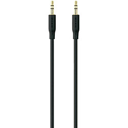 Belkin Câble audio Jack 3.5 mm - F3Y117bt1M - Noir