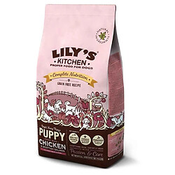 Lily's Kitchen - Croquettes Sans Céréales au Poulet Fermier et au Saumon pour Chiots - 7Kg