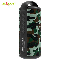 Universal Haut-parleur Bluetooth haut-parleur portable haut-parleur sans fil subwoofer prise en charge de la carte TF, pilote USB | Haut-parleur portable (camouflage militaire) 