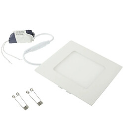 Acheter Wewoo Dalle LED Ampoule à blanche de 6W, lanterne, flux lumineux: 430lm, taille: 12.0cm x 12.0cm x 1.7cm