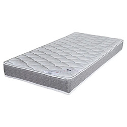 Ebac Matelas 80x190 Ryad - Ressorts - Hauteur 21 cm - Soutien très ferme