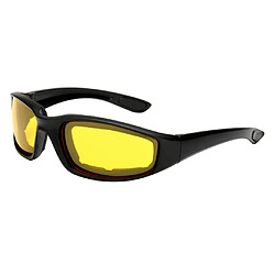 Lunettes De Moto Anti-buée Flexibles UV400 Pour Sports De Plein Air Jaune