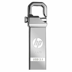 Clé USB HP HPFD750W-64 Acier 64 GB (1 Unité) 64GB 