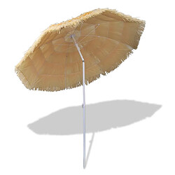 Maison Chic Parasol Jardin | Parasol de plage inclinable style Hawaii - GKD36992 pas cher