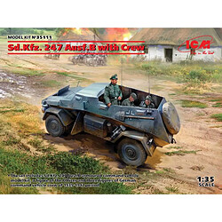 Icm Maquette Véhicule Sd.kfz. 247 Ausf.b With Crew