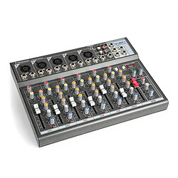 Vonyx VMM-F701 Table de mixage à 7 canaux 5 entrées micro Interface audio USB Vonyx