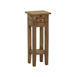 Aubry Gaspard Table de nuit en acajou naturel antique. Table de nuit en acajou naturel antique