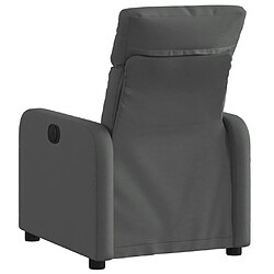 Avis Maison Chic Fauteuil Relax pour salon, Fauteuil inclinable Gris foncé Tissu -GKD15913