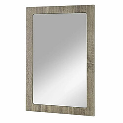 Paris Prix Miroir Mural Design Solide 60cm Naturel