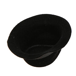 Avis 1/6 Chapeau Melon Noir en Plastique Accessoires Pour 12'' Figure D'action