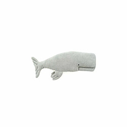 Jouet Peluche Crochetts OCÉANO Gris Baleine 29 x 84 x 14 cm