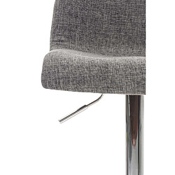 Non Tabouret de bar Hoover tissu C pas cher