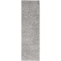 Hadorn Tapis shaggy 183x61 gris argenté Luzern 