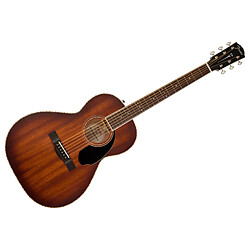 Paramount PS-220E Parlor All Mahogany Aged Cognac Burst Fender