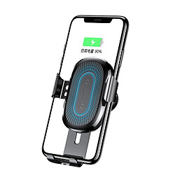 Universal Chargeur de voiture sans fil avec téléphone portable dans la voiture X Samsung S9 rack de voiture de recharge rapide |