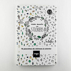 TOGA Mini stickers Bullet Journal à colorier