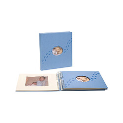 Ac-Deco Album photos livre Piloo 60 pages - 29 x 32 cm - Bleu