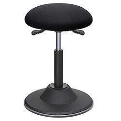 Helloshop26 Tabouret ergonomique siège de travail rotatif à 360° tabouret assis debout hauteur réglable 50-70 cm avec patin antidérapant 12_0000970 