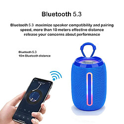 Acheter Yonis Enceinte Bluetooth Portable Son Stéréo TWS LED