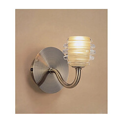 Luminaire Center Applique murale Sphere Laiton Antique