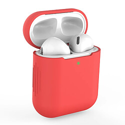 GUPBOO Étuis en silicone souple pour Airpods1 2 étui pour casque compatible Bluetooth en Silicone pour AirPods 1 2 chargeur de boîtier pour casque pas cher