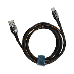 Câble USB vers USB-C 1.2m 5A charge rapide Témoin de charge lumineux LinQ