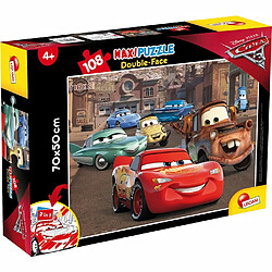 LISCIANI GIOCHI Disney Puzzle double face Maxi Floor 108 Cars 3 Racer 