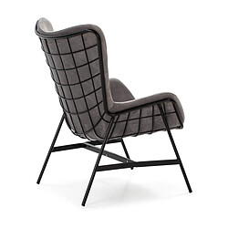 Avis Fauteuil Thai Natura Noir Gris 68 x 98 x 78 cm