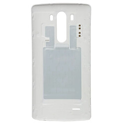 Avis Wewoo Coque arrière blanc pour LG G3 Couverture arrière avec NFC pièce détachée