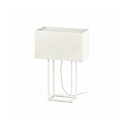 faro Lampe de table blanche Vesper 2 ampoules