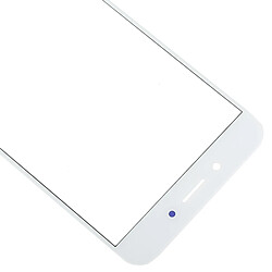 Acheter Wewoo Pièce Détachée Vitre Écran avant pour OPPO A77 (blanc)