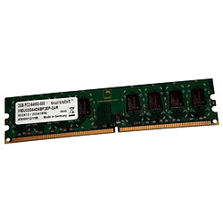 2Go RAM Swissbit MEU02G64D6BF2EP-2AR DIMM DDR2 PC2-6400U 800Mhz 240-Pin 1.8v CL5 - Occasion