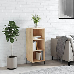 Maison Chic Buffet,Meuble de Rangement,commode pour salon,Cuisine chêne sonoma 34,5x32,5x90 cm bois d'ingénierie -MN16128