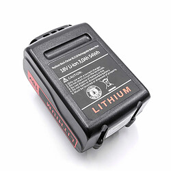 vhbw Batterie remplacement pour Black & Decker BL1518-XJ, BL2018-XJ, BL3018, BL3020 pour outil électrique (3000 mAh, Li-ion, 18 V)