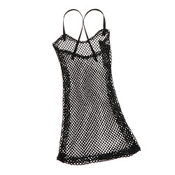 1/6 Robe à Bretelles En Maille Femmes Vêtements Pour Figurine 12 `` Accessoires Noir pas cher