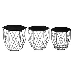 Atmosphera, Createur D'Interieur Lot de 3 tables à café Kumi Octo - Atmosphera