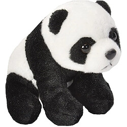 Wild Republic peluche panda de 15 cm noir blanc 