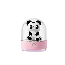 Universal Lumière nocturne Enfants Bébés Nuit Lumière LED Panda Charge avec USB Nous et Chambre d'Enfant, Chambre de Bébé, Chambre, (Rose) 