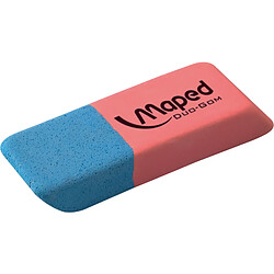 Maped Gomme en caoutchouc Duo-Gom, medium, bleu/rouge () 