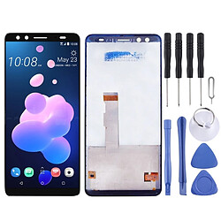 Wewoo Ecran LCD Complet Tactile + Numériseur HTC U12 + (Noir)