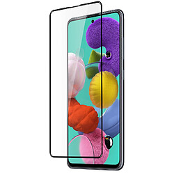 Film Galaxy A51 Verre Trempé 9H Antichoc Anti-traces Bords Biseautés Imak Noir