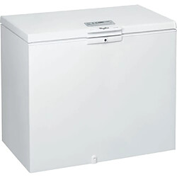 Whirlpool WHE223334 Congélateur Coffre Autoportante Tactile 220L 240V 42dB 50Hz Blanc 