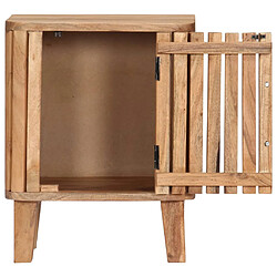 Avis vidaXL Table de chevet 40 x 30 x 50 cm Bois d'acacia massif