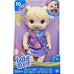 Baby Alive Little Sounds Cheveux blonds