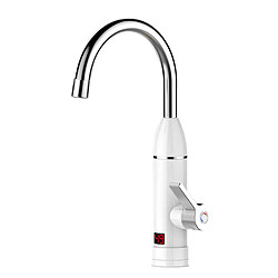 Universal 3000W 220V 360 ° eau chaude cuisine robinet salle de bain (blanc) 