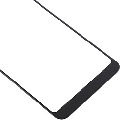 Wewoo Écran avant lentille en verre pour Xiaomi Redmi Note 5 (noir) pas cher