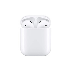 Apple Ecouteurs AirPods 2 avec boîtier de charge filaire