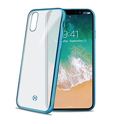 Celly Cover Laser Matt Iphone 8x Azul 