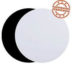 Avis Alterego Plateau de table 'RINGO' rond Ø 60cm blanc