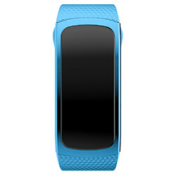 Avis Wewoo Bracelet pour montre connectée en silicone Samsung Gear Fit2 SM-R360taille de la dragonne 126-175mm bleu clair